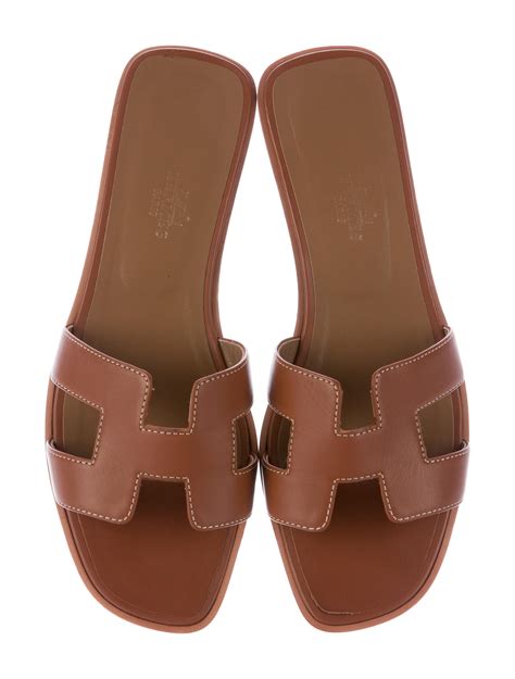 hermes leather slides fashion ootd|hermes oran sandals.